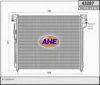 AHE 43287 Condenser, air conditioning